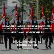 Horon Kursu - Karadeniz Kadar Hırçın ve Hareketli!