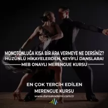 Merengue Kursu - Merengue ile Farklı Kültürleri Dans Ederek Keşfet!