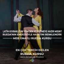 Rueda Kursu - Latin Kıvraklığını Yeniden Keşfetmeye Hazır Mısın?