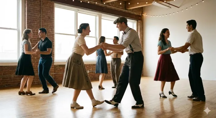 Swing Kursu: 1920'lerin Caz Ruhuyla Pistte Özgürleşin